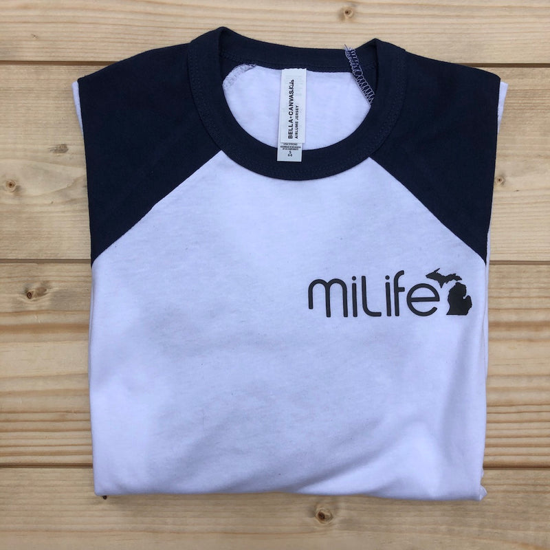 The youth MiLife t-shirt is a soft fabric for a comfortable and warm fit. Assembled in grand rapids Michigan where our company store is located, along with Traverse City, Ann Arbor, Detroit, and east Lansing. Stay cool in the warm weather