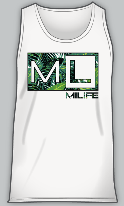 MiLife Flora-Print Tank Top