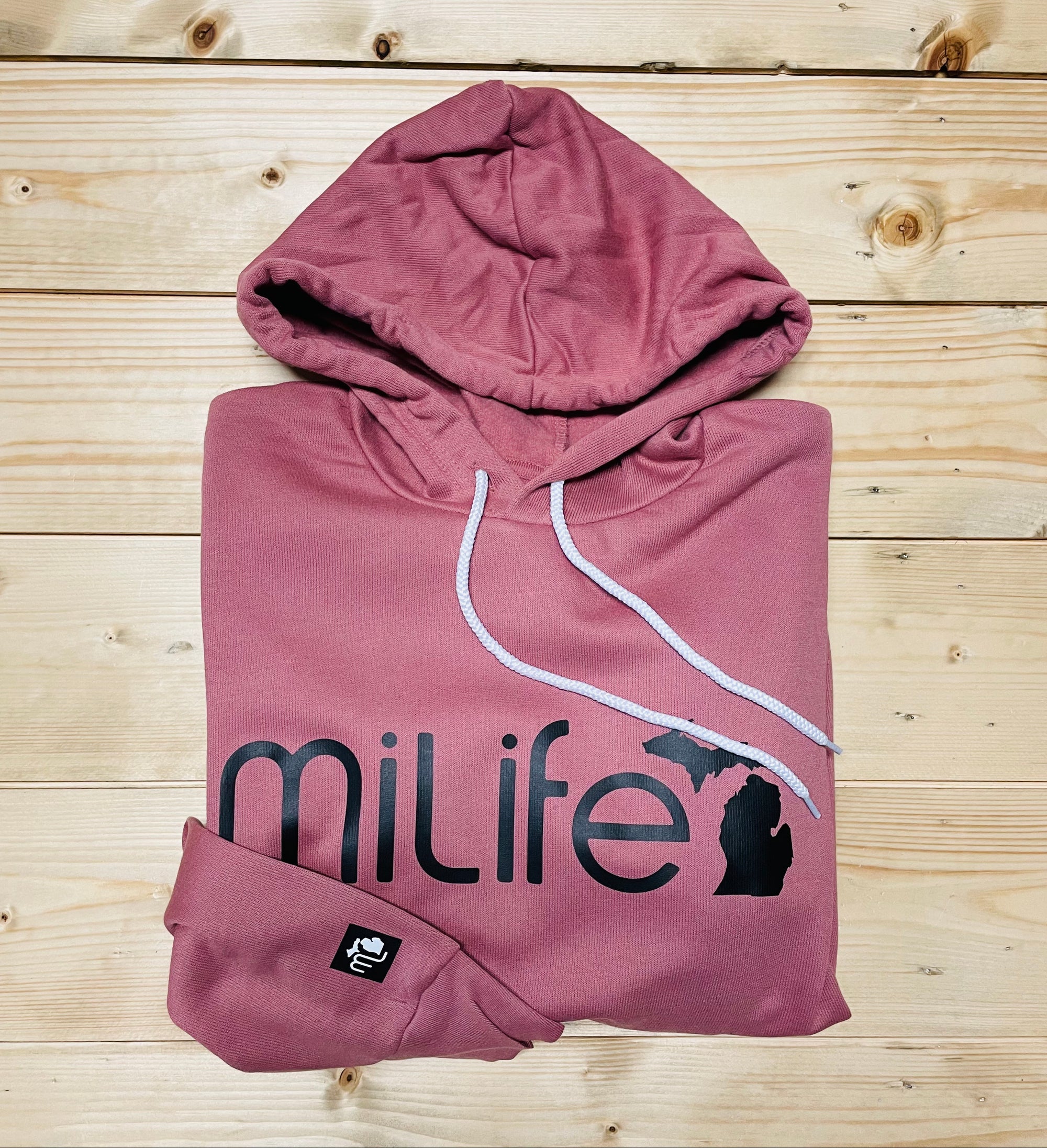 MiLife's most popular crewneck fleece is back just in time for Michigan's summer. If you are walking your dog, skateboarding, out on the boat, of drinking wine at the campfire, our Michigan made MiLife sweatshirts are perfect for any occasion. 